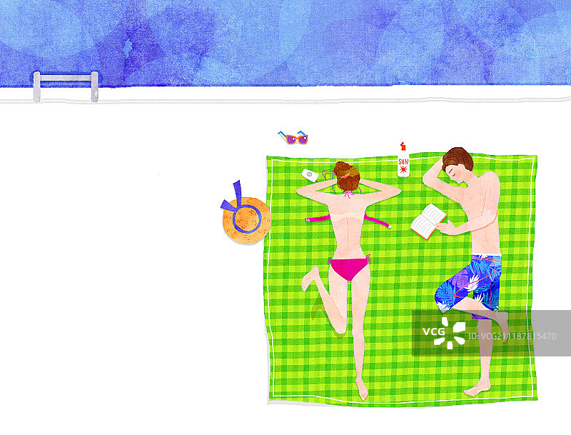 生活方式的说明图片素材