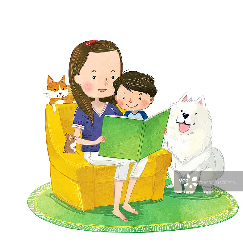 儿童插画图片素材