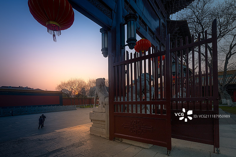 江苏南京朝天宫园林图片素材