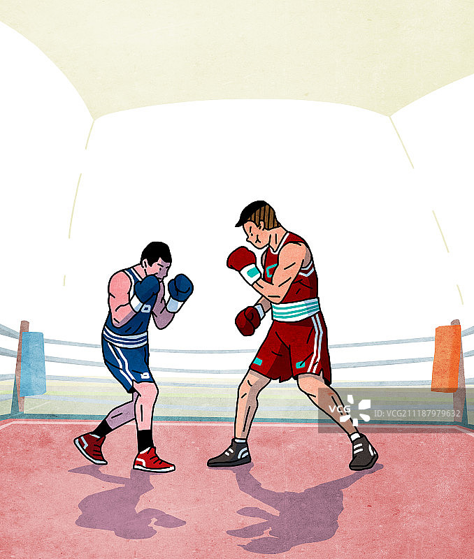 体育，奥运会，亚运会，国家运动员，拳击（武术），拳击台（环形体育场）图片素材