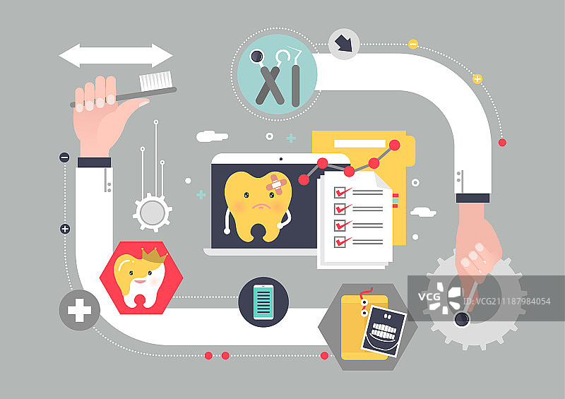 医学（科学）、牙科、牙齿、人手、医生、蛀牙、牙齿美白图片素材