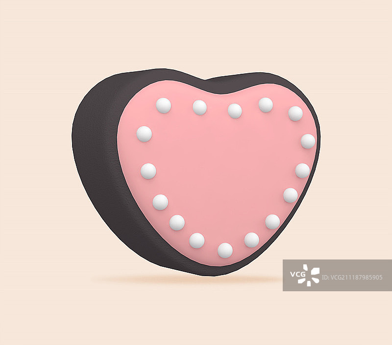 情人节白色情人节糖果礼品电脑图像庆祝活动图片素材