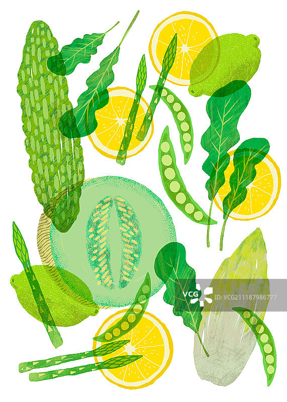 水果蔬菜瓜类图案图片素材