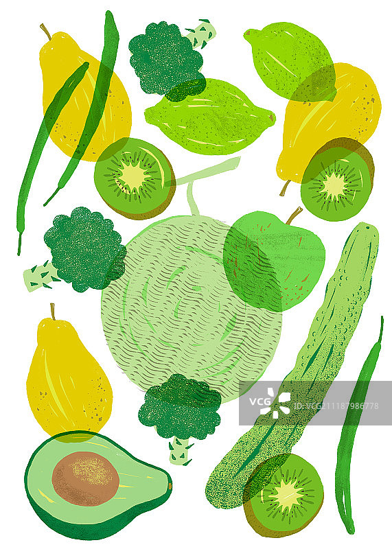 水果蔬菜图案图片素材