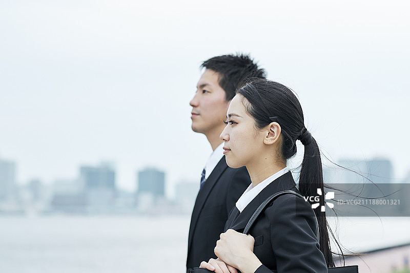 年轻的日本商人图片素材