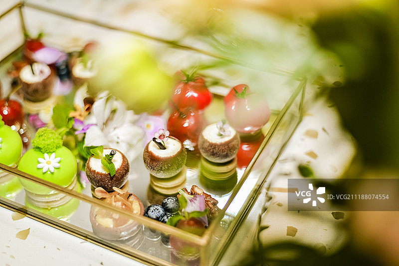 糕点 花图片素材