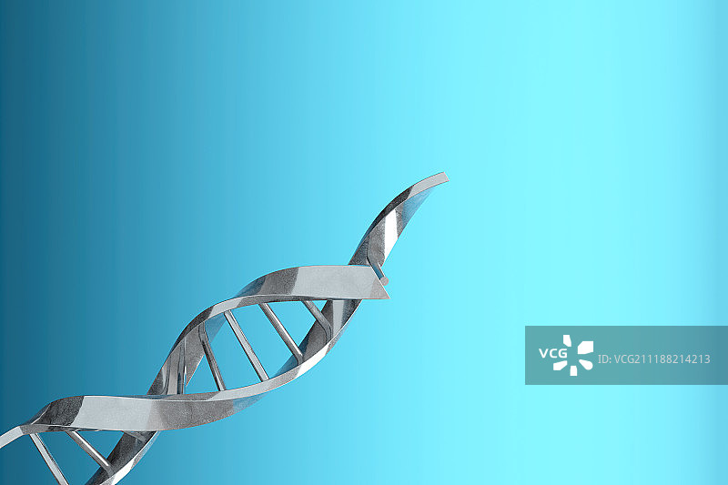 3D DNA抽象背景图片素材