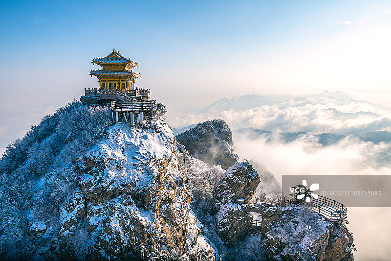 河南洛阳老君山图片素材