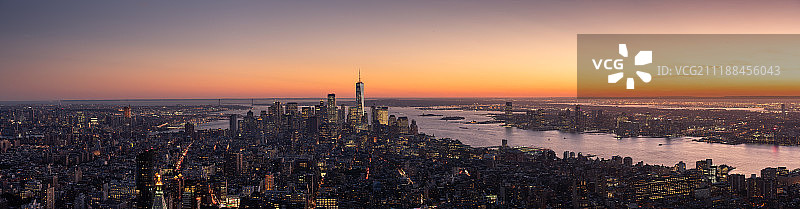 纽约的地平线图片素材