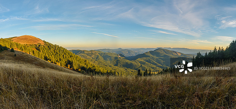 俄勒冈丘陵图片素材