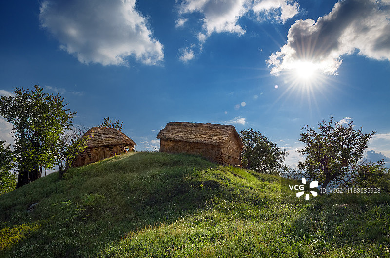 保加利亚罗多彼山脉图片素材