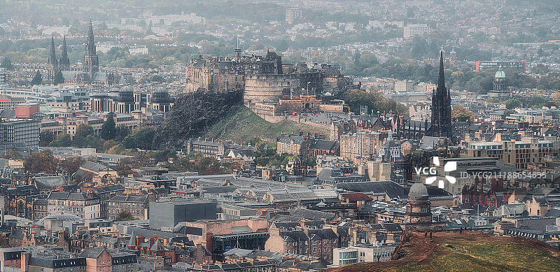 欧洲爱丁堡城市风光图片素材