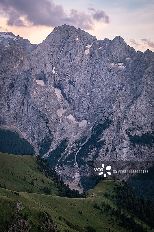 马尔莫拉达，多洛米蒂图片素材