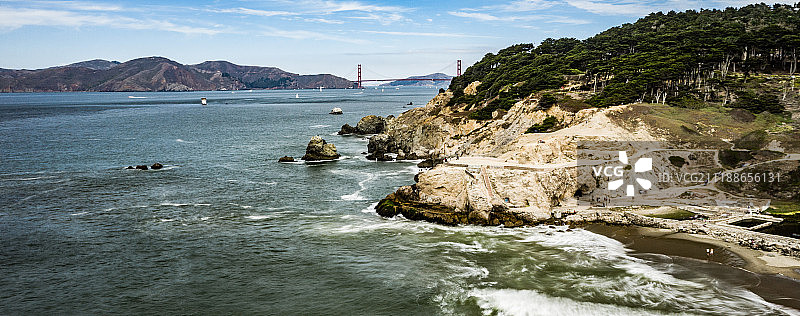 苏特罗浴场和陆地尽头图片素材