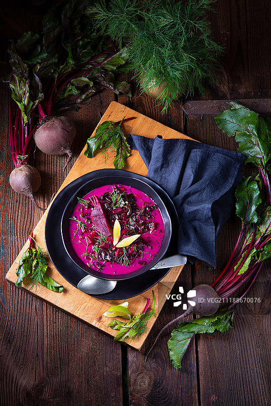 罗宋汤菜肴图片素材