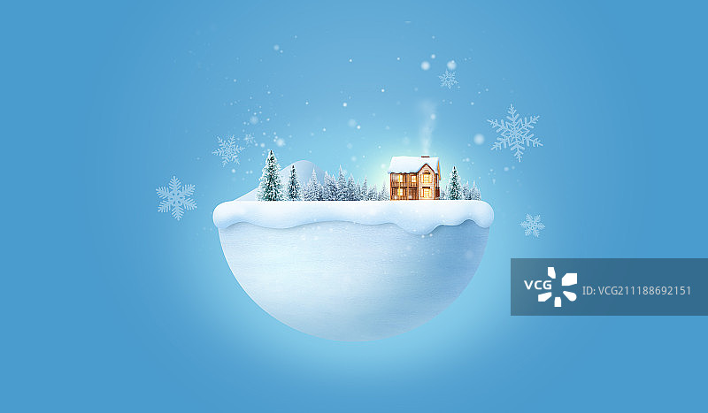 冬季雪山风景 007图片素材