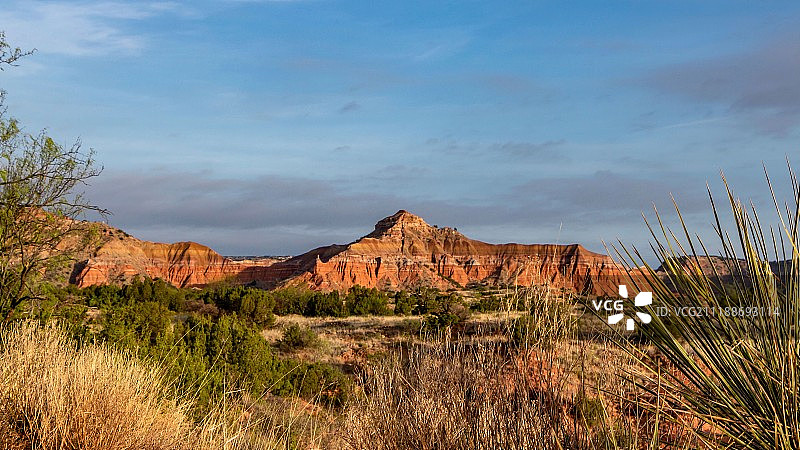 帕洛杜罗峡谷州立公园国会峰图片素材