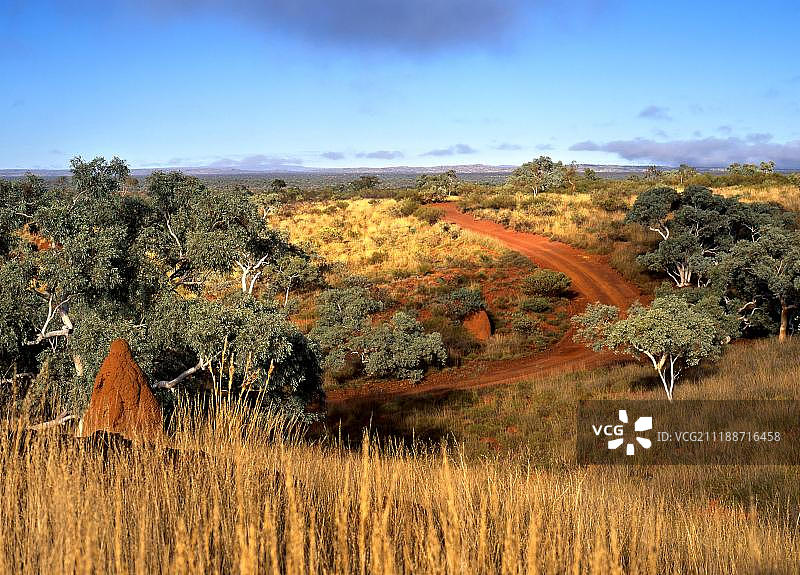 西澳大利亚皮尔巴拉卡里吉尼国家公园风光图片素材