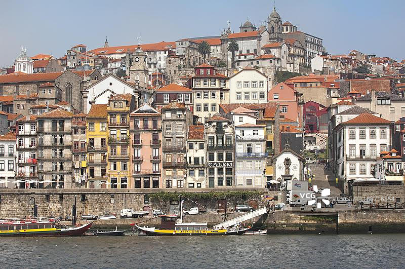 欧洲葡萄牙波尔图里贝拉区，世界遗产地图片素材