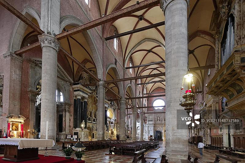 意大利威尼斯卡斯特罗区圣若望及保禄教堂（联合国教科文组织世界遗产）图片素材