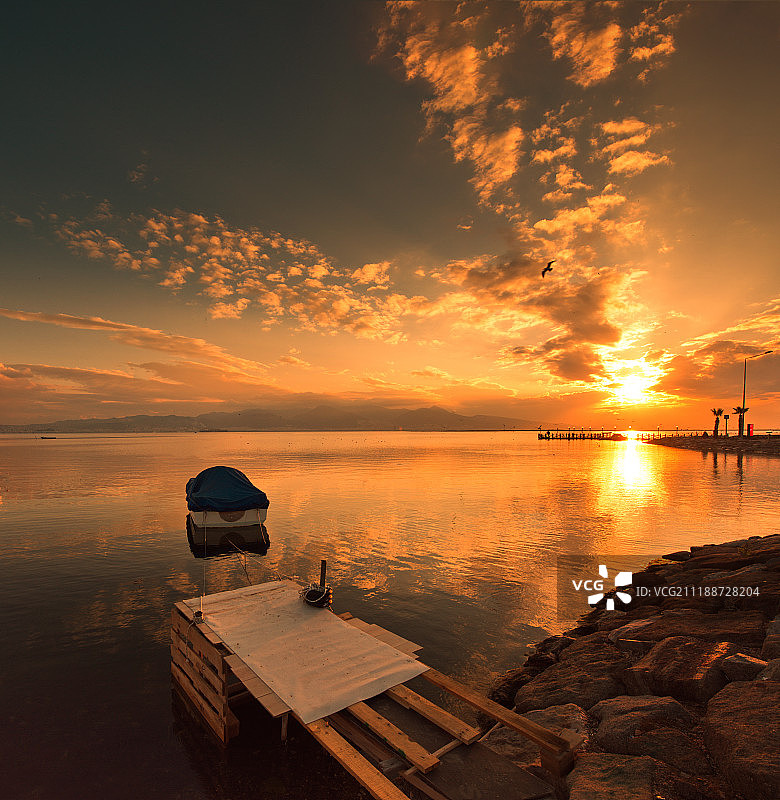 伊兹密尔日落图片素材