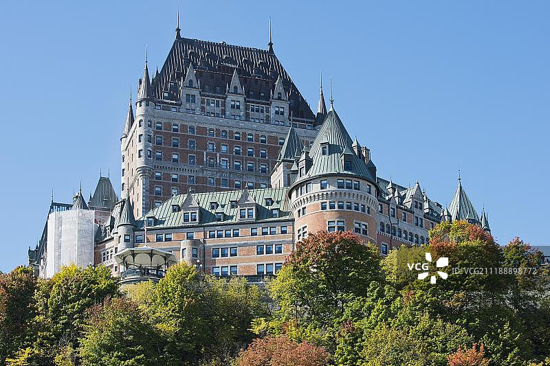 加拿大魁北克芳堤娜城堡图片素材