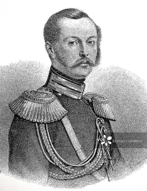 亚历山大二世·尼古拉耶维奇，1855年至1881年俄罗斯帝国皇帝，俄罗斯，欧洲图片素材