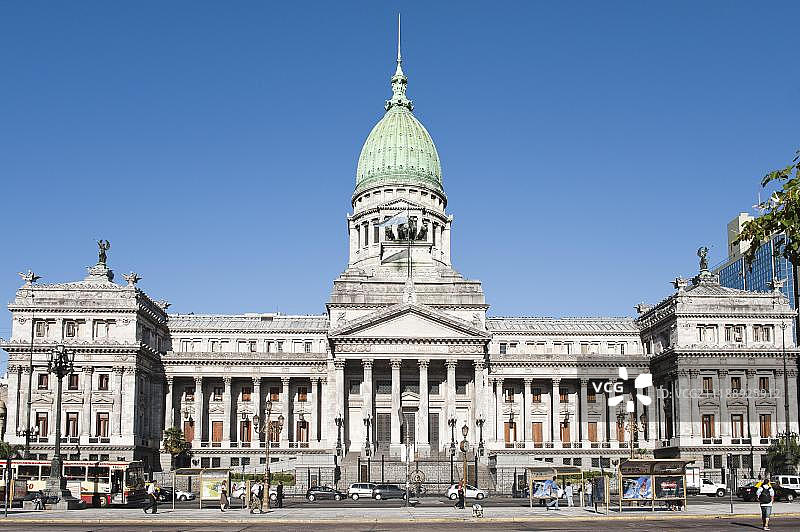 阿根廷国会广场图片素材