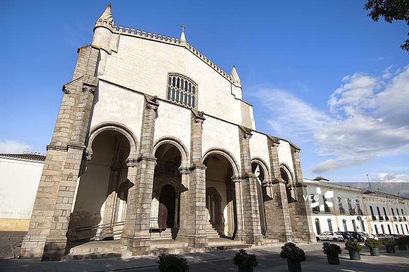 埃武拉圣方济各教堂：联合国教科文组织世界遗产，葡萄牙阿连特茹图片素材