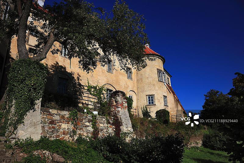 赫拉德克河畔格拉布斯泰恩城堡，利贝雷茨地区，北波西米亚，波西米亚，捷克共和国，欧洲图片素材