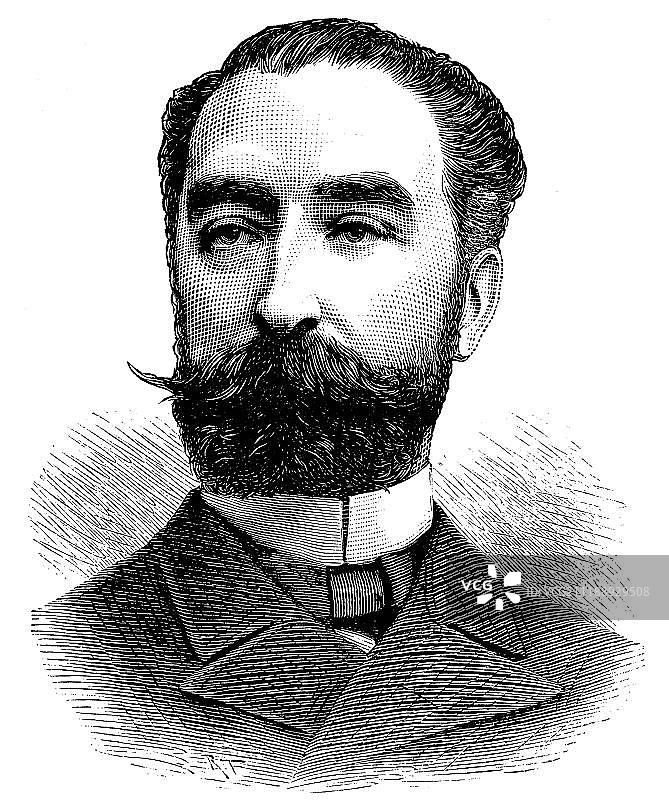 玛丽·弗朗索瓦·萨迪·卡诺（法国政治家，1887-1894年担任总统）图片素材