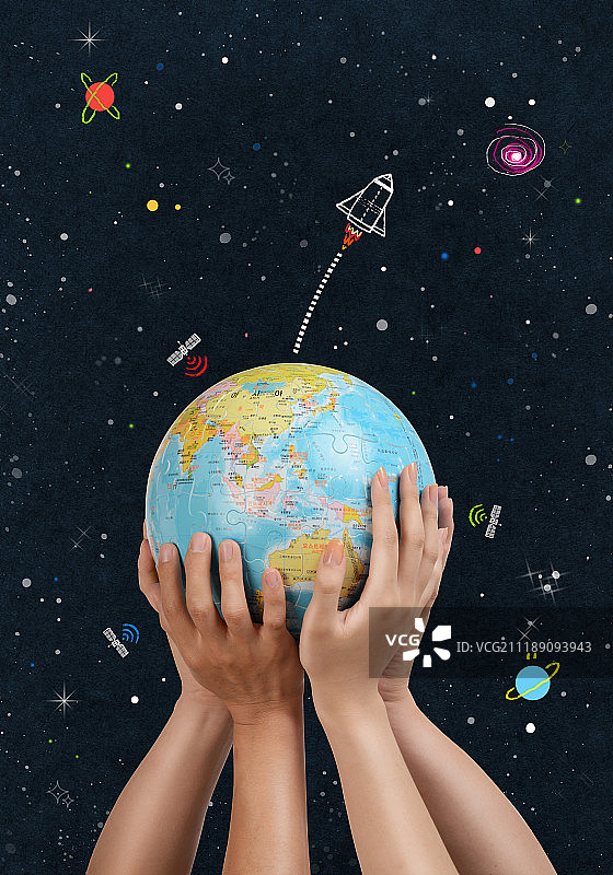 畅想太空图片素材