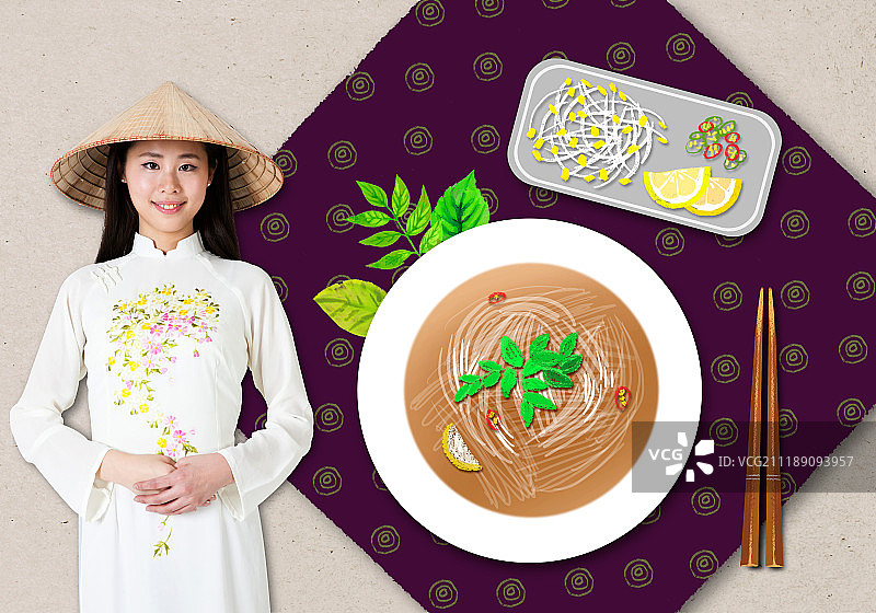 越南饮食文化图片素材