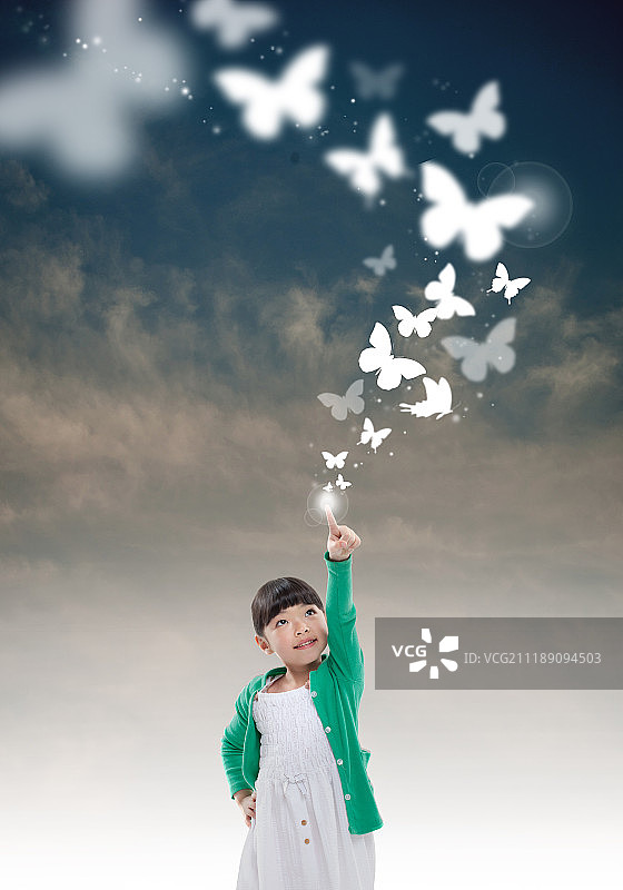 孩子的梦想图片素材