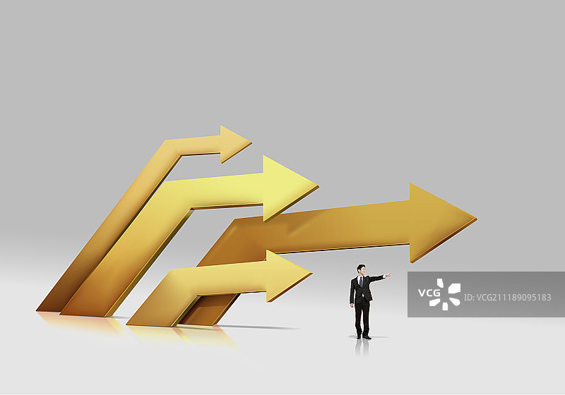 箭头与空间图片素材