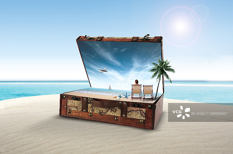 夏季旅行图片素材