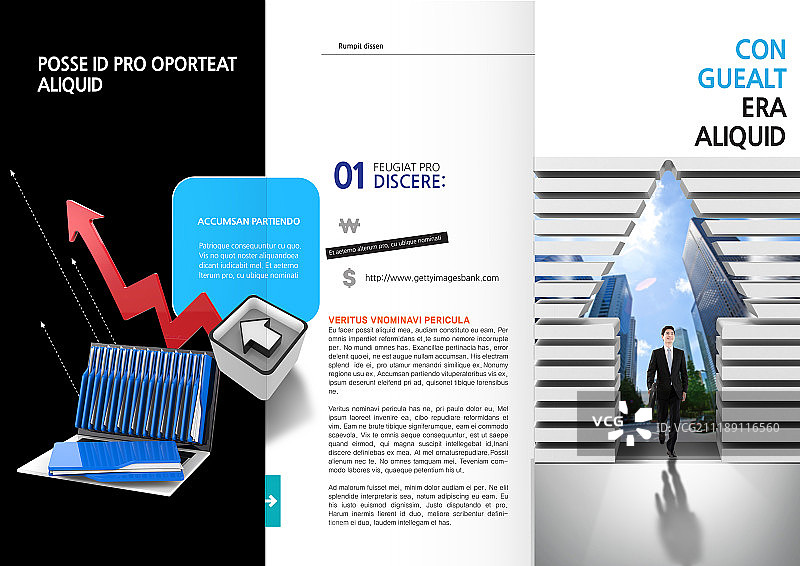 商务宣传册图片素材