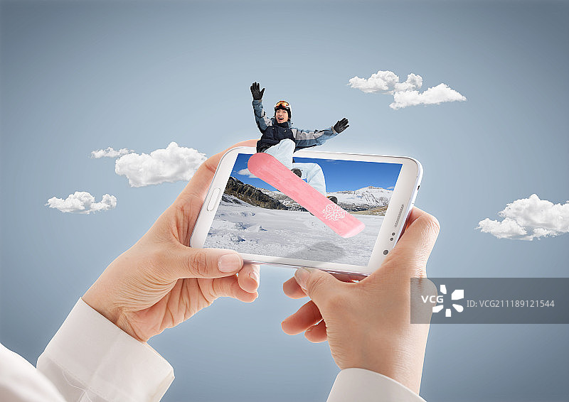 冬季运动图片素材