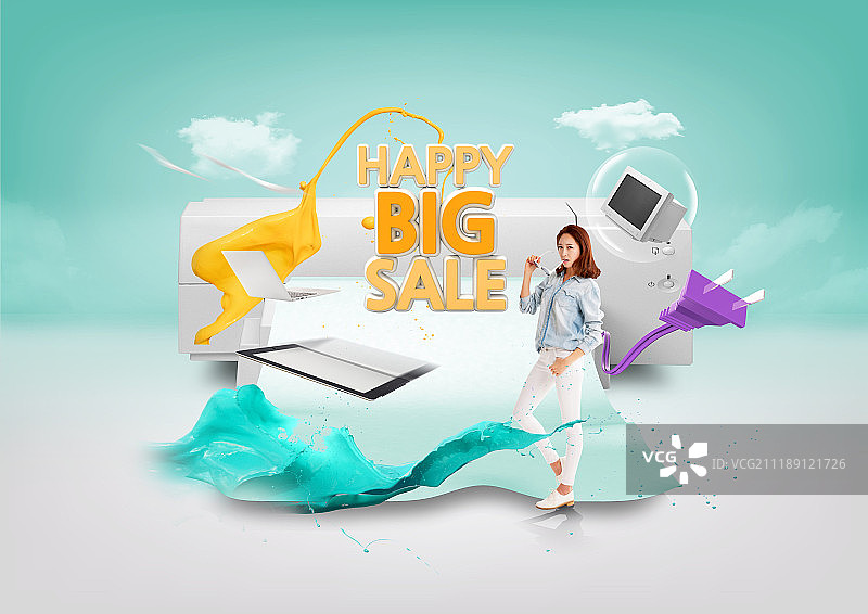 大型购物促销图片素材