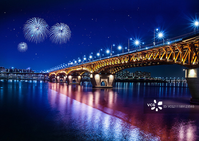 首尔圣水大桥图片素材