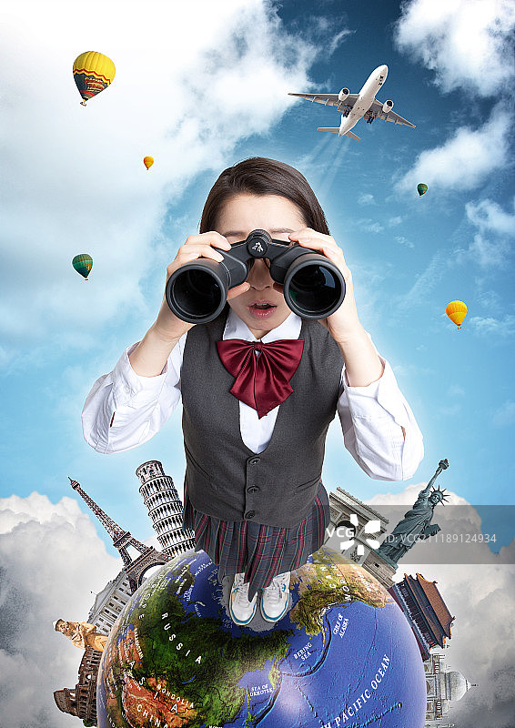 环球旅行图片素材