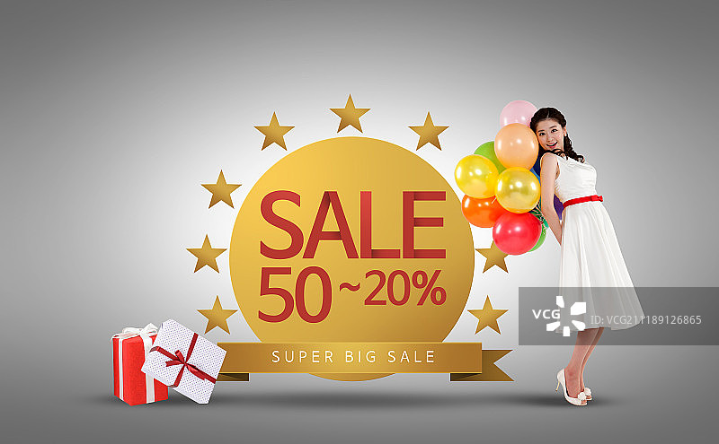 购物促销活动图片素材