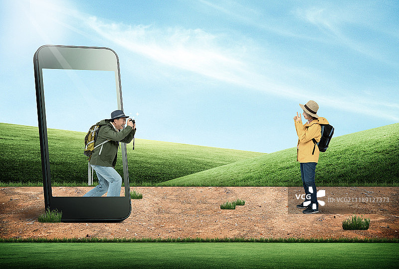 生活中的智能显示图片素材