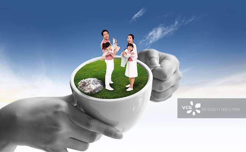 安全保护之手图片素材