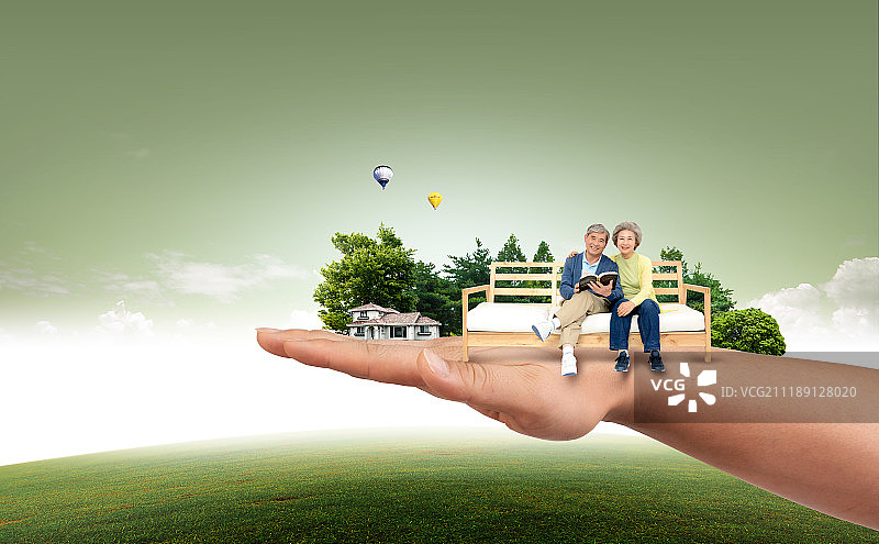 安全保护之手图片素材