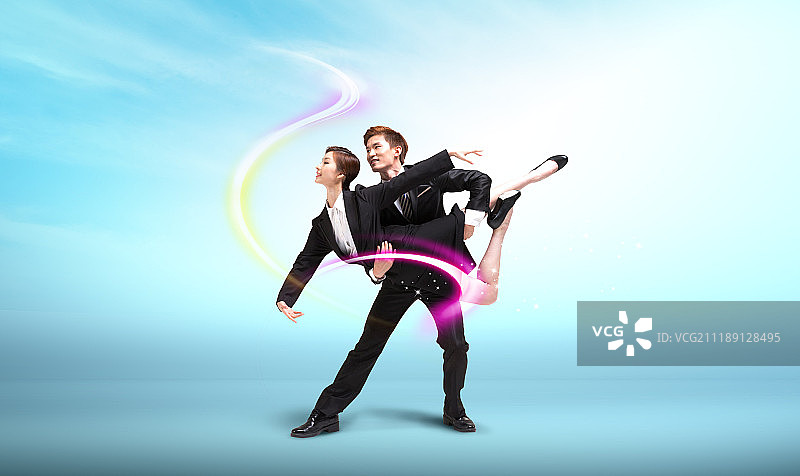 商业舞蹈合作图片素材