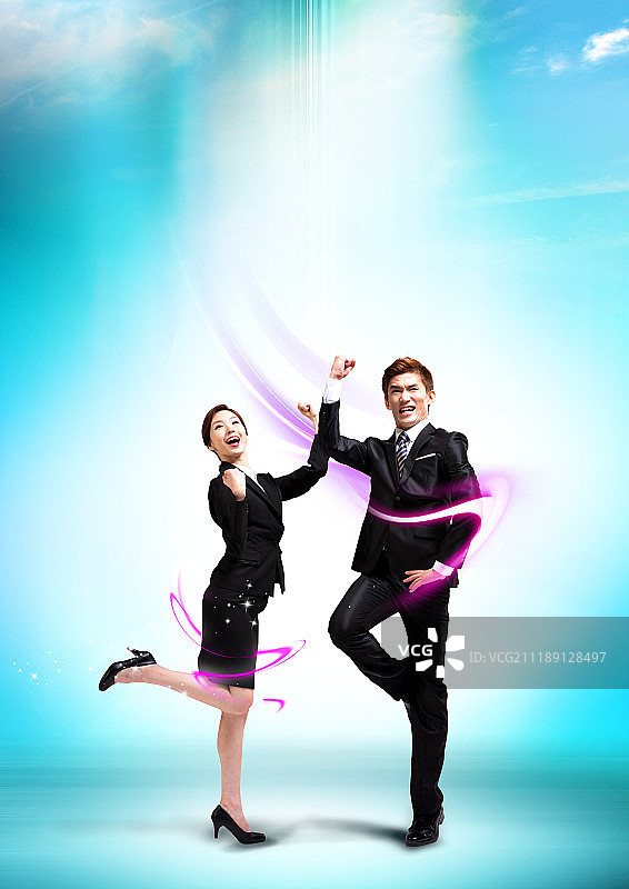 商业舞蹈合作图片素材