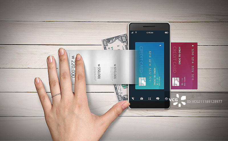 智能手机、移动支付、金融图片素材