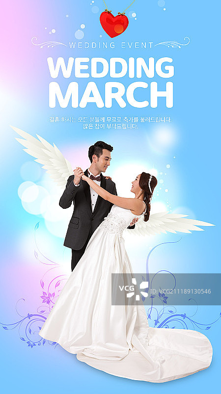 婚礼,事件,一对图片素材