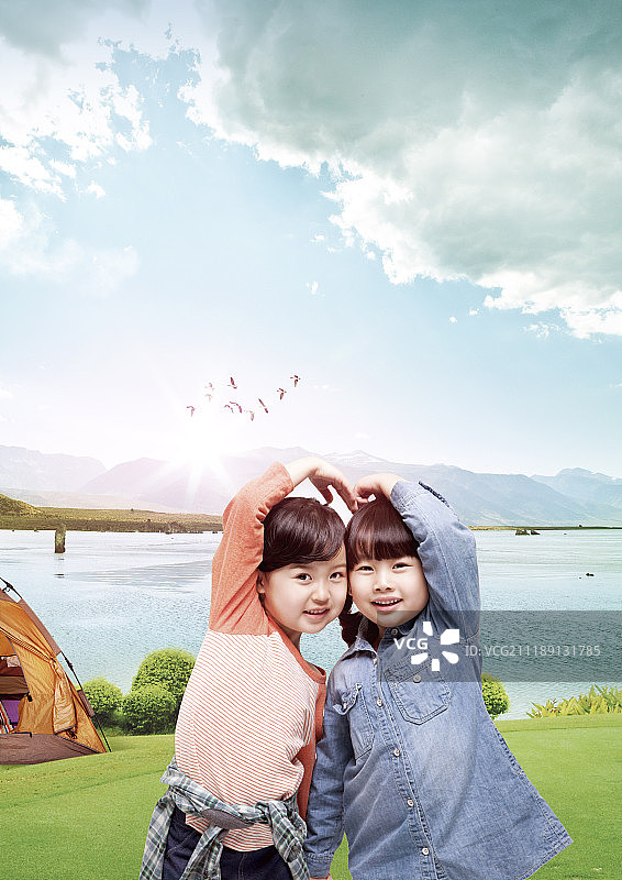 露营故事图片素材